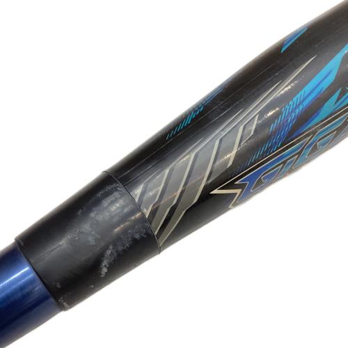 MIZUNO (ミズノ) ビヨンドマックスギガキング02 軟式バット 1CJBR151 ケース付 85㎝ ブラック×ブルー