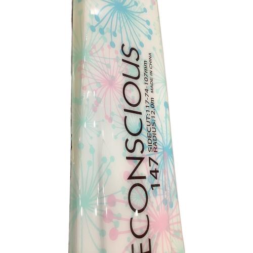 PURECONCIOUS カービングスキー ヤケヨゴレ有 レディース 147cm