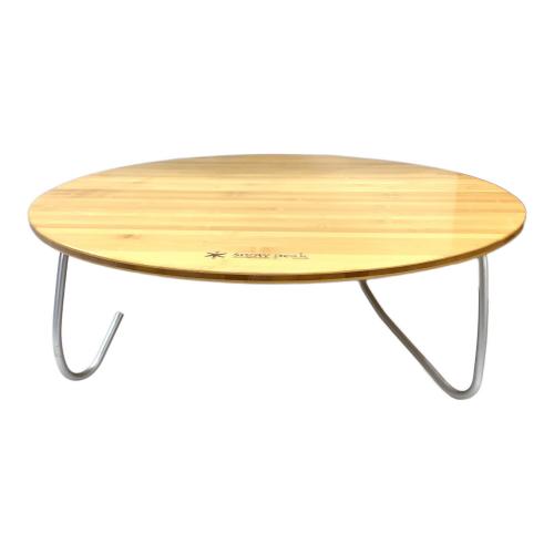 Snow peak (スノーピーク) アウトドアテーブル ワンアクションちゃぶ台竹 M