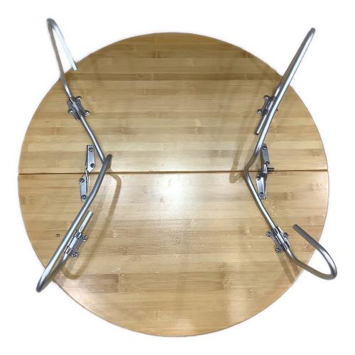 Snow peak (スノーピーク) アウトドアテーブル ワンアクションちゃぶ台竹 M