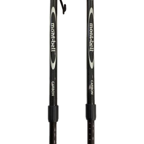 mont-bell (モンベル) トレッキングポール カーボン 2本セット 105-130cm ブラック アルパインポール