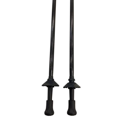 mont-bell (モンベル) トレッキングポール カーボン 2本セット 105-130cm ブラック アルパインポール