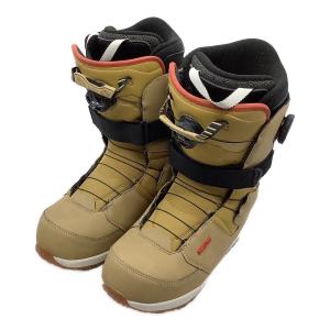 DEELUXE (ディーラックス) DEEMON L3 BOA スノーボードブーツ 23-24モデル カスタムサーモライナー・ヒールハーネスカスタム パワーストラップ付 メンズ SIZE 27.5cm ブラウン/マスタード