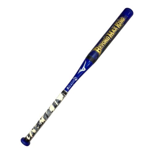 MIZUNO (ミズノ) BEYOND MAX KING ソフトボール用バット ケース付 ソフトボール3号 jsa 84㎝/5.7㎝ DIA. ブルー