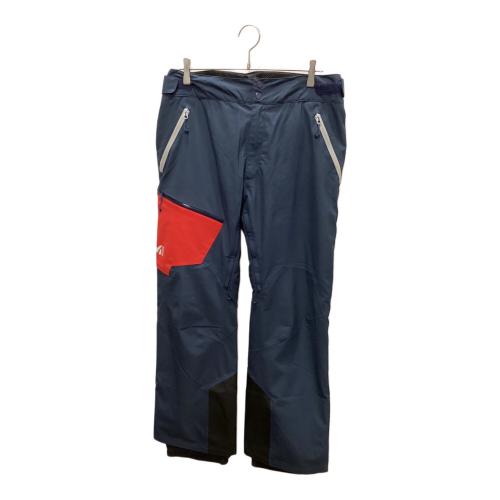 MILLET (ミレー) テルライドパンツ スキーウェア(パンツ) MIV9221 サスペンダー付属有 レディース SIZE L ネイビー×レッド