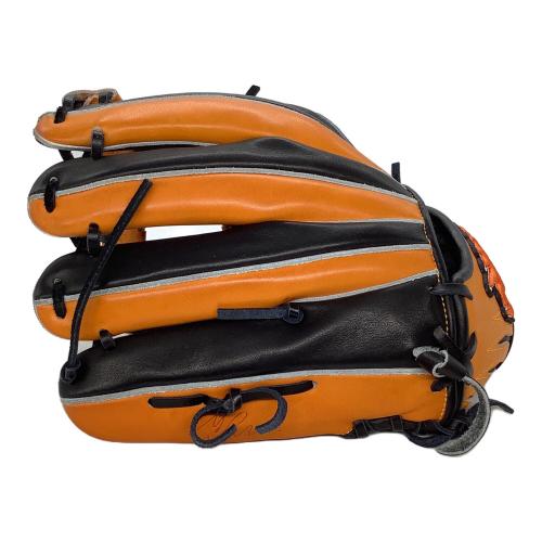 GLOVE STUDIO RYU (グローブ スタジオ リュウ) 硬式グローブ 約29cm ブラック×オレンジ