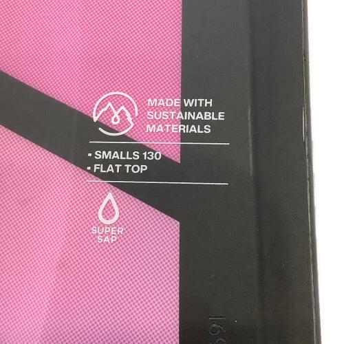 BURTON (バートン) SMALLS スノーボード キッズ ラバーキャップ無し 130cm ピンク