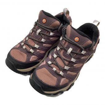 MERRELL (メレル) モアブ3シンセティックゴアテックス ローカット トレッキングシューズ J500190 レディース SIZE 25cm バーガンディー/バールウッド