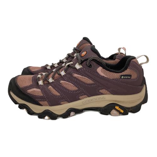 MERRELL (メレル) モアブ3シンセティックゴアテックス ローカット トレッキングシューズ J500190 レディース SIZE 25cm バーガンディー/バールウッド