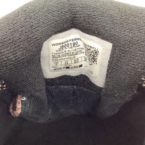 MERRELL (メレル) モアブ3シンセティックゴアテックス ローカット トレッキングシューズ J500190 レディース SIZE 25cm バーガンディー/バールウッド