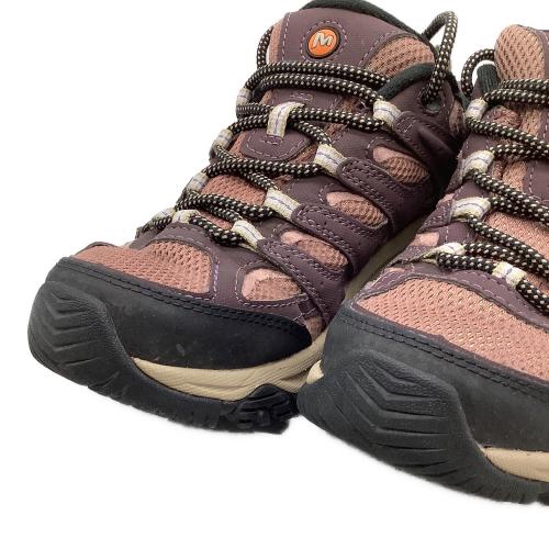 MERRELL (メレル) モアブ3シンセティックゴアテックス ローカット トレッキングシューズ J500190 レディース SIZE 25cm バーガンディー/バールウッド