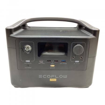 値下げ‼︎未使用　EcoFlow  600 Pro ポータブル電源 ECOFLOW (エコフロー) RIVER Pro ポータブル電源 RIVER600PRO-JP 通電