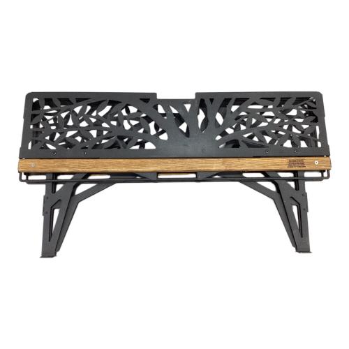 NATURE TONES (ネイチャートーンズ) アウトドアテーブル 大樹バージョンロング ブラック ワンハンドカフェテーブル