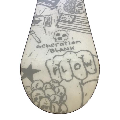 FLOW (フロウ) TEAM スノーボード 157cm ブラック