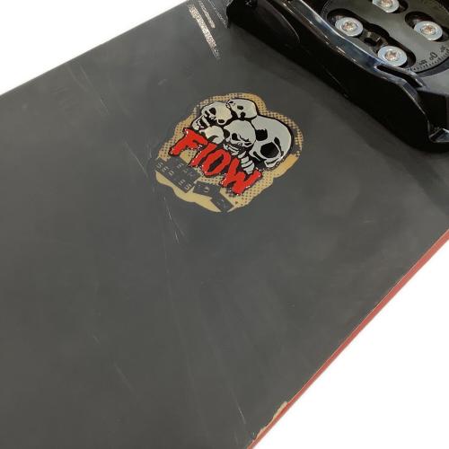 FLOW (フロウ) TEAM スノーボード 157cm ブラック