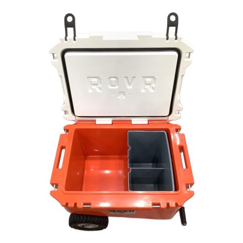 ROVR PRODUCTS ローラー60QT クーラーボックス ホイール付き オレンジ×ホワイト
