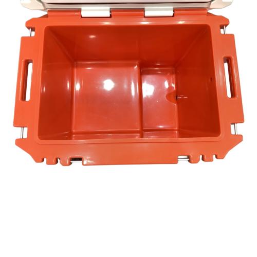ROVR PRODUCTS ローラー60QT クーラーボックス ホイール付き オレンジ×ホワイト