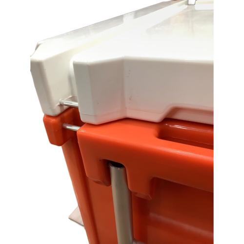 ROVR PRODUCTS ローラー60QT クーラーボックス ホイール付き オレンジ×ホワイト