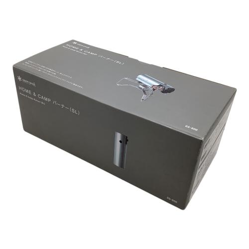 Snow peak (スノーピーク) シングルガスバーナー GS-600 2023年製 HOME&CAMP バーナー PSLPGマーク有