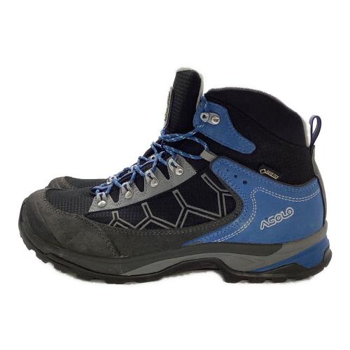 ASOLO (アゾロ) ファルコ GV ハイカット(ソフトソール) トレッキングシューズ 1829665 メンズ SIZE 25.5cm ブルー