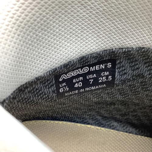 ASOLO (アゾロ) ファルコ GV ハイカット(ソフトソール) トレッキングシューズ 1829665 メンズ SIZE 25.5cm ブルー