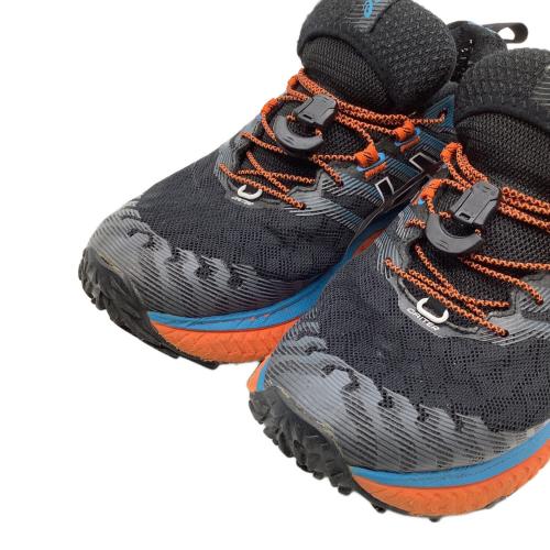 asics (アシックス) Trabuco Max トレランシューズ トレッキングシューズ 1011B028 トラブーコマックス メンズ SIZE 25cm ブラック×オレンジ
