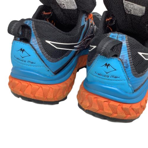 asics (アシックス) Trabuco Max トレランシューズ トレッキングシューズ 1011B028 トラブーコマックス メンズ SIZE 25cm ブラック×オレンジ