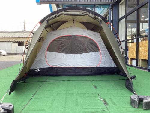 THE NORTH FACE (ザ ノース フェイス) ソロテント フロントパッチシート箇所・ポール使用曲がり・屋外ヨゴレ有/ニュートープ ランダー2