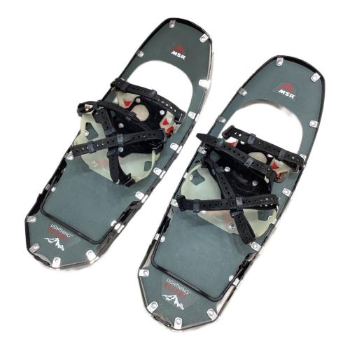 MSR (エムエスアール) スノーシュー 旧ベルトモデル/ 22インチ/全長約56㎝ グレー×レッド ライトニングアッセント