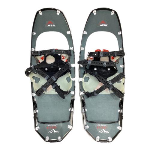 MSR (エムエスアール) スノーシュー 旧ベルトモデル/ 22インチ/全長約56㎝ グレー×レッド ライトニングアッセント