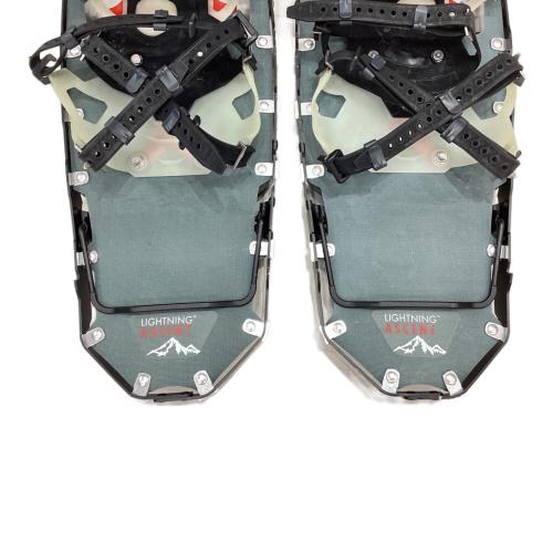 MSR (エムエスアール) スノーシュー 旧ベルトモデル/ 22インチ/全長約56㎝ グレー×レッド ライトニングアッセント