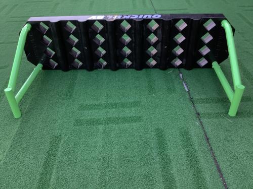 QUICKPLAY リバウンドボード サッカー練習グッズ ブラック/リバウンダー