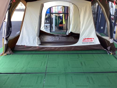 Coleman (コールマン) ツールームテント 2000036432 ヨゴレ・キズ・動物毛有 4Sワイド2ルームカーブ