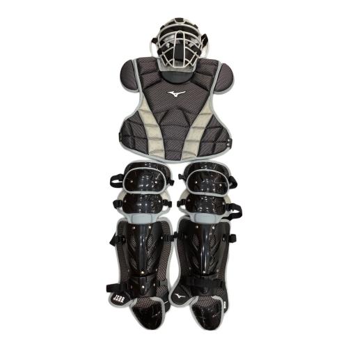 MIZUNO (ミズノ) キャッチャー防具セット 1DJLR110 軟式用 ③表記