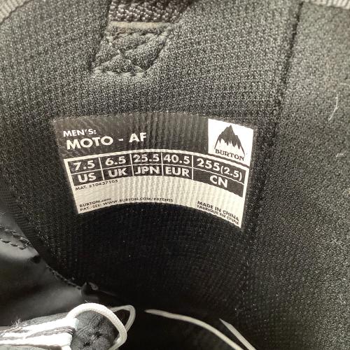 BURTON (バートン) MOTO-AF スノーボードブーツ @ メンズ SIZE 25.5cm ブラック