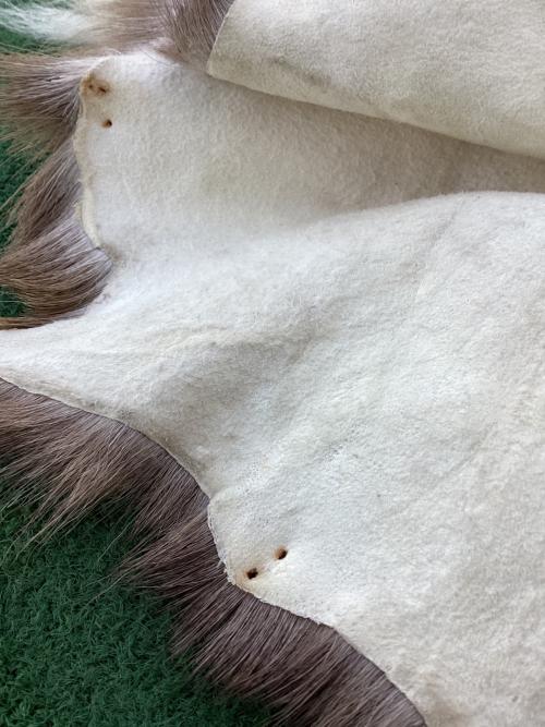 北海道阿寒吉田屋物産 ラグマット 最大寸法目安160×100㎝ 北海道産エゾ