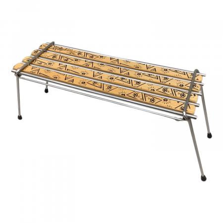 【美品】Asimocrafts a38grate MC アシモクラフツ asimocrafts (アシモクラフツ) アウトドアテーブル ウッド天板