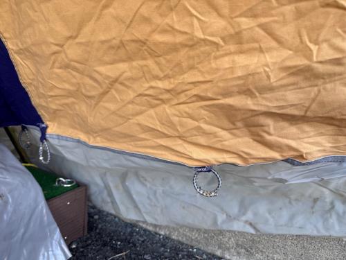 MARECHAL (マルシャル) ロッジテント コンパクトラックス6/ヴィンテージコットンテント/ショックコード切れ・経年劣化・摩耗有 COMPACTE LUXE 6