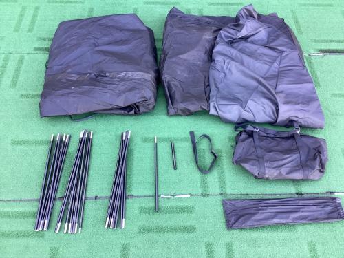 TOKYO CRAFTS (トウキョウクラフト) ソロテント TC-190 ヨゴレ有 ナイトローバー ブラック