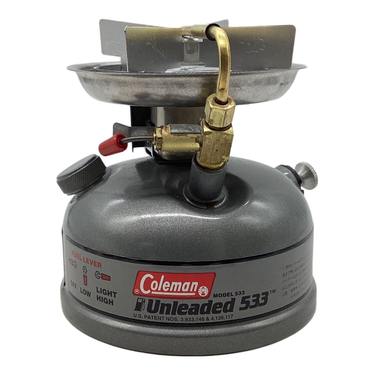 Coleman Unleaded 533 シングルバーナー　新品未使用 Coleman (コールマン) Unleaded 533 ガソリンシングルバーナー 533