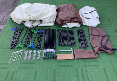 LOGOS (ロゴス) ロッジテント 71805546 フライ一部シミ有 グランベーシック リバイバルコテージ L-BJ