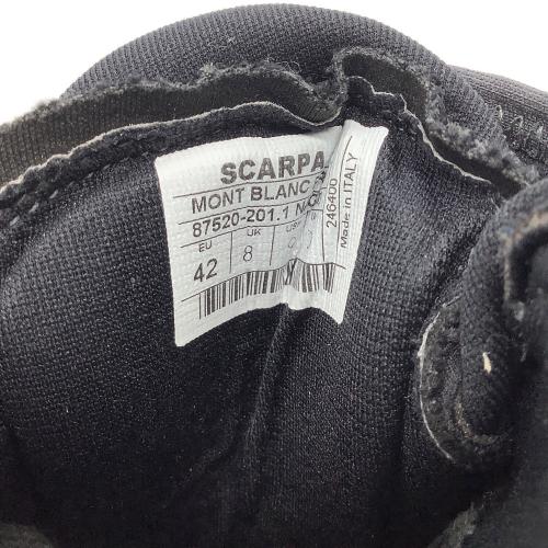 SCARPA (スカルパ) モンブランプロGTX 厳冬期用 トレッキングシューズ 87520-201 メンズ SIZE 26.5cm オレンジ