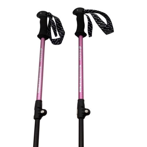 SINANO (シナノ) トレッキングポール 90-115cm ピンク トレッキングポール AL 115