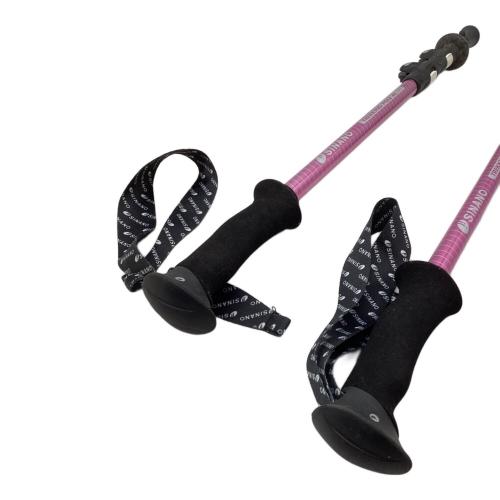 SINANO (シナノ) トレッキングポール 90-115cm ピンク トレッキングポール AL 115