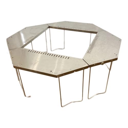 Snow peak (スノーピーク) 囲炉裏テーブル ST-050 シルバー ジカロテーブル