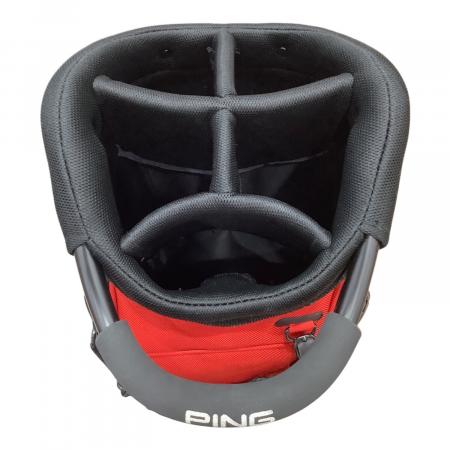 PiNG (ピン) キャディバッグ CB-P211 5分割 2022年モデル レッド ワン