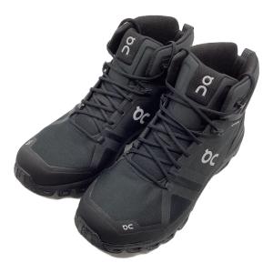 on (オン) クラウドロックミッド ウォータープルーフ ミドルカット トレッキングシューズ Cloudrock Mid Waterproof メンズ EUR44/UK9.5/約28㎝ ブラック