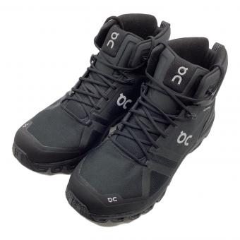 on (オン) クラウドロックミッド ウォータープルーフ ミドルカット トレッキングシューズ Cloudrock Mid Waterproof メンズ EUR44/UK9.5/約28㎝ ブラック