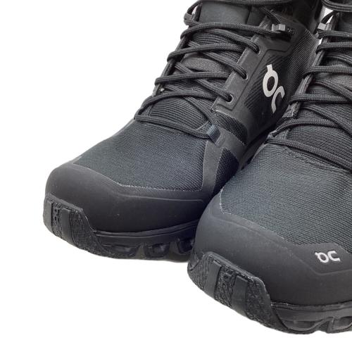 on (オン) クラウドロックミッド ウォータープルーフ ミドルカット トレッキングシューズ Cloudrock Mid Waterproof メンズ EUR44/UK9.5/約28㎝ ブラック