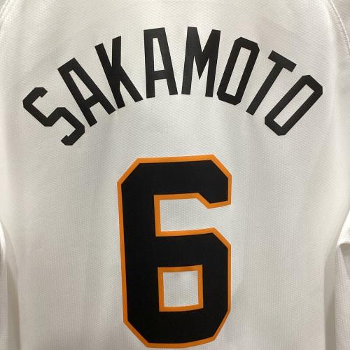 読売ジャイアンツ 応援グッズ 【6】坂本勇人 SIZE L ホワイト